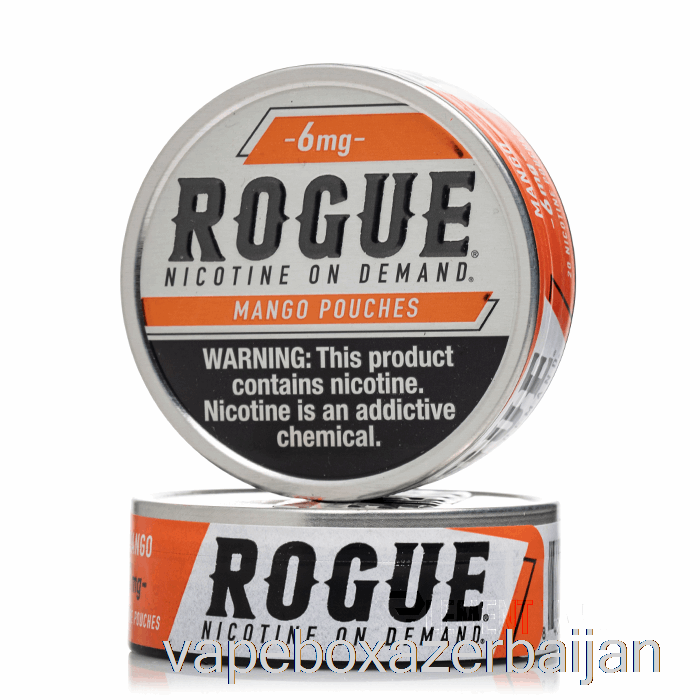 E-Juice Vape ROGUE Nicotine Pouches - MANGO 3mg (5-PACK)